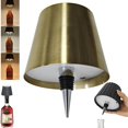 thumbnail image 1 of HomeNest Wireless Wine Bottle Lamp Head Portable LED Wireless Wine Bottle Lamp With 3 Modes Dimming Rechargeable Control Wine Bottle Suitable For Any Wine Bottle ( Lamp Shade), 1 of 1