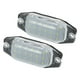 thumbnail image 1 of Coche 6500K blanco 3528SMD LED luz de matrícula montaje 8127124010 para Toyota 4Runner 1989-1992 para Lexus LX 450 1996-1998 ABS transparente (juego de 2), 1 of 1