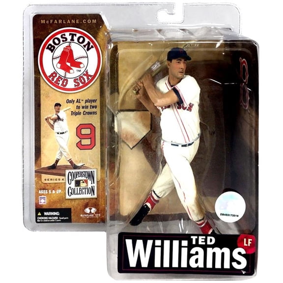 McFarlane MLB Cooperstown Collection Series 4 Ted Williams Action Figure (White Uniform)