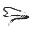 thumbnail image 1 of Miangastore Sangle Double Tête Extensible Corde Extensible Fournitures pour Animaux Chien Chiot (Noir, Taille m), 1 of 8