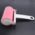 thumbnail image 1 of Quitapelusas Lavable Ropa Pelo Pegajoso Rodillo Reutilizable PortáTil Removedor de Pelo para Mascotas Rodillo Pegajoso, Rosa, 1 of 5