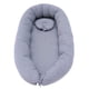 thumbnail image 4 of Nido Colecho 3 en 1 para Bebé Cama Portátil con Colchón de Espuma Desmontable Almohada Mollera Funda Algodón Jersey Girs jaspe Uso en Cuna Carriola Bambineto, 4 of 8