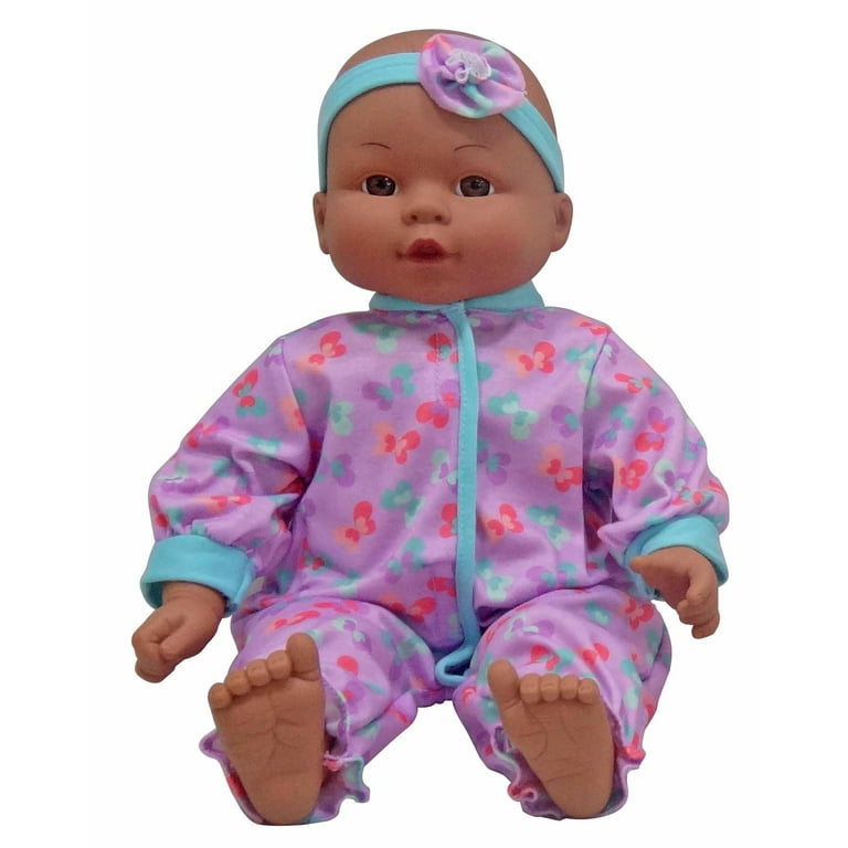 My Sweet Love 16 inch Baby Doll with 16 Piece Doctor Play Set Purple African American Walmart