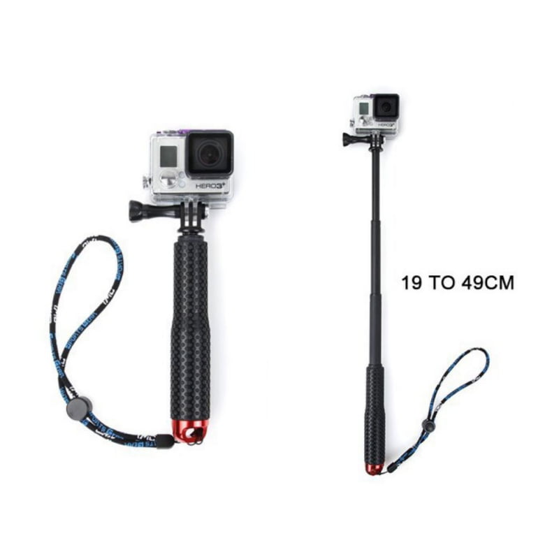Homeet 49cm selfie-Stick monopie impermeable trípode alu para Actioncam 