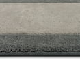 thumbnail image 6 of Mohawk Counterpoint Bath Mat Soft Absorbent Quick Dry Machine Washable Non-Slip Bathroom Mat, Pewter/Flint, 17" x 24", 6 of 8
