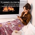 thumbnail image 5 of Luminous Fleece Plaid Blanket -1.52.0m Luminous Flannel Fleece Blanket Suitable for Children Boys Girls Adults, 5 of 5