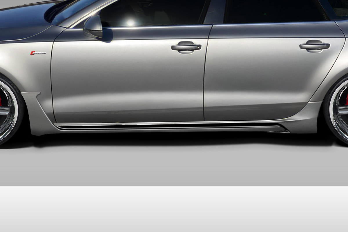 Audi Rocker Panel 2012-2018 Audi A7 C7 Eros Version 1 Side Skirt Rocker Panels - 2 Piece ...