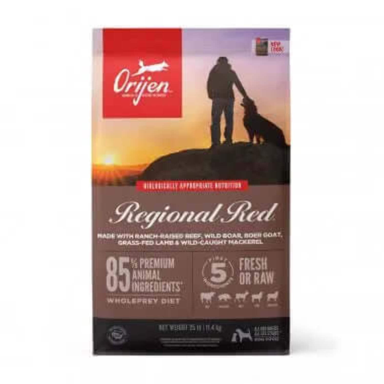 Free Shipping! Orijen Regional Red Biologically Appropriate