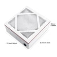 thumbnail image 3 of Minnieouse Ventilador de succión fuerte de 60W, máquina de vacío para uñas, removedor de polvo de plástico para pulido de uñas, accesorios Juegos de manicura Blanco Enchufe de EE. UU., 3 of 6