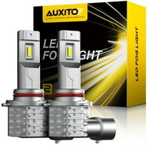 AUXITO 9006/HB4 LED Fog Light Bulb Fanless, 3400LM Per Set, 6500K Cool White, Daytime Running Lights DRL Bulbs, Pack of 2