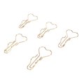 thumbnail image 1 of Small Pen Clips, Strong Clamping Force Rustproof Lightweight Pen Clips 50pcs Durable  for Office for School, 1 of 8
