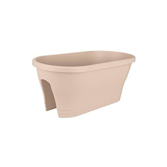 Exaco Oval Grainy Sand Corsica Flower Bridge planters Oval Grainy