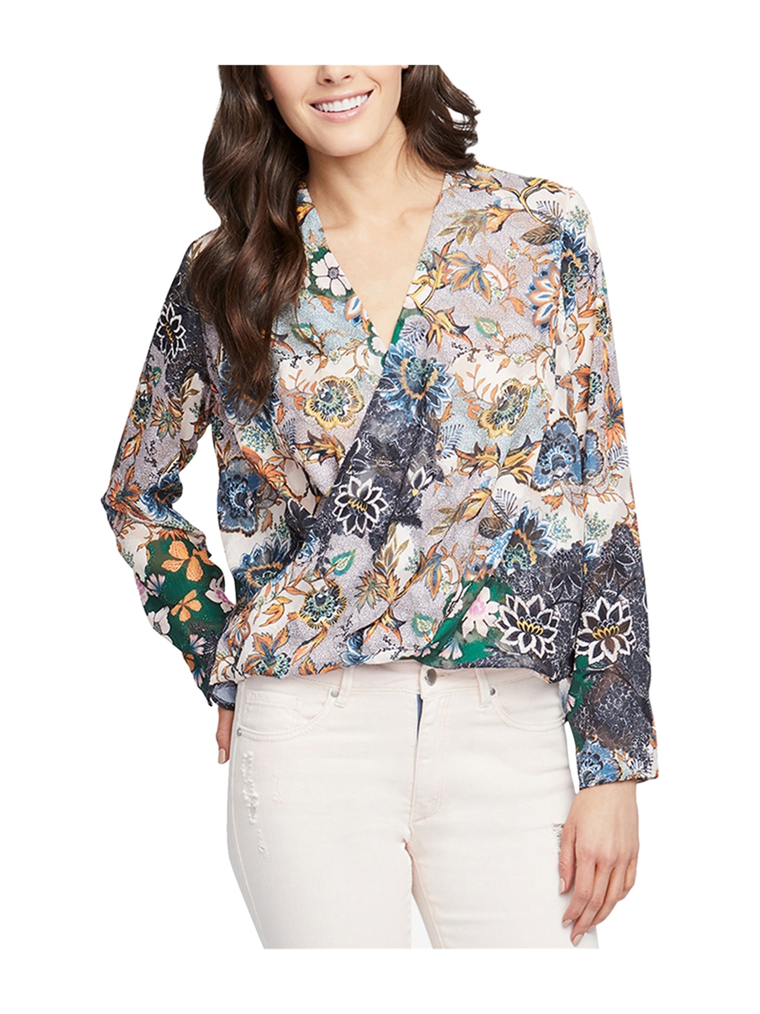 Rachel Roy Womens Crossover Peasant 
