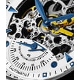 thumbnail image 2 of Reloj Stuhrling Original Skeleton Automatic de piel para hombre, 2 of 6