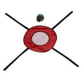 thumbnail image 1 of Juego interactivo de lanzar y atrapar pelotas, accesorios, manos y pies, coordinación, equipo Woking Red rojo, 1 of 8