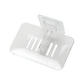 thumbnail image 4 of 2 soportes para jabonera de pared para ducha, baño, cocina, fregadero, jabonera Blanco Color Marrón, 4 of 9
