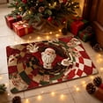 thumbnail image 4 of Christmas Diatomite Doormat Absorbent Entryway Rug, Mud Resistant Indoor Outdoor Mat, Quick Dry Short Pile Non Slip Rubber Backing, Easy Clean Front Door Mat for Winter Decor, 4 of 6