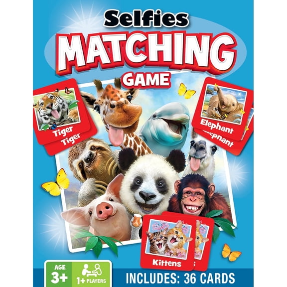 MasterPieces Selfies Matching Game for Kids and Families - Fun Kids Matching Game Ages 3 