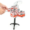 thumbnail image 4 of Jazz Drum Set, Jazz Instrument Toy Set  Plastic Stimulation  for Indoor Play, 4 of 7