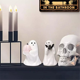 thumbnail image 4 of Estatuilla Decorativa de Halloween de Fantasma de Resina de Halloween, Estilo Calabaza, 4 of 5