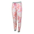 thumbnail image 3 of Pillow Talk Women's Jogger Pajama Pants Set with Pockets-Tie Dye and Stars- Small, 3 of 7