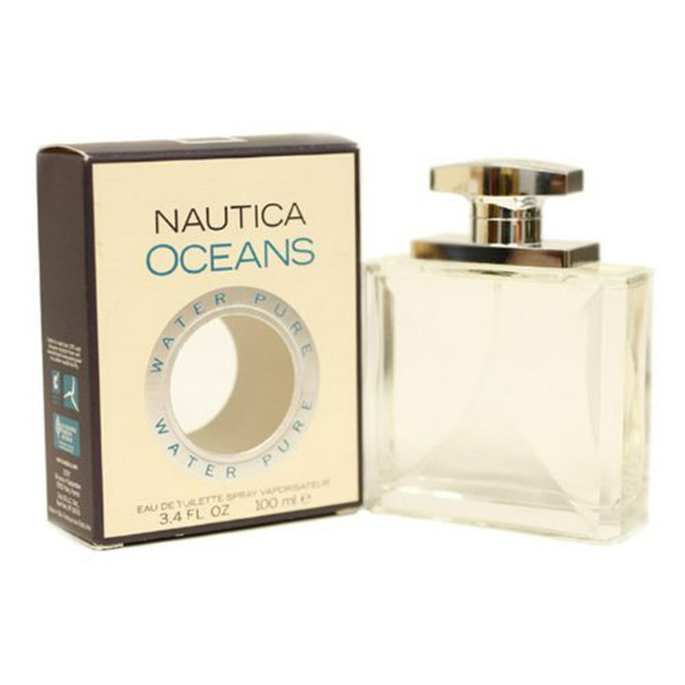 Nautica Oceans by Nautica for Men 3.4 Ounce EDT Spray