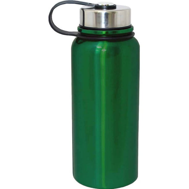 Exquis 30Ounce DoubleWall Stainless Steel, VacuumSealed Flask Bottle