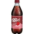 Dr Pepper Strawberries and Cream Soda Pop, 20 fl oz, Bottle
