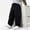 Black, variant on NAISIBABY Boys Cargo Pants Size 8, Elastic Waist Casual Baggy Straight Leg Kids Cotton Fashion Pants Khaki (3-15T)