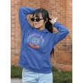 thumbnail image 2 of Eternal Life Ethereal Sun Moon Hoodie Women -Image by Shutterstock, Female Large, 2 of 4