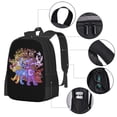 thumbnail image 4 of Five Nights at Freddy's Backpack Unisex Five Anime Nights At Cartoon Freddy'S Multipurpose Backpacks,3d Printed Funny Anti Theft Laptop Backpack,Casual Daypack Backpack For Men Women 16 Inch, 4 of 9
