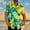 Multicolor-1, variant on Xysaqa Mens Dress Shirts Mens Graphic T-Shirts Mens Hawaiian Pineapple Shirts Casual Short Sleeve Button Up Tropical Shirts Funny Novelty Print Beach Summer Shirts S-5Xl Reg & Big & Tall Work Shirts F