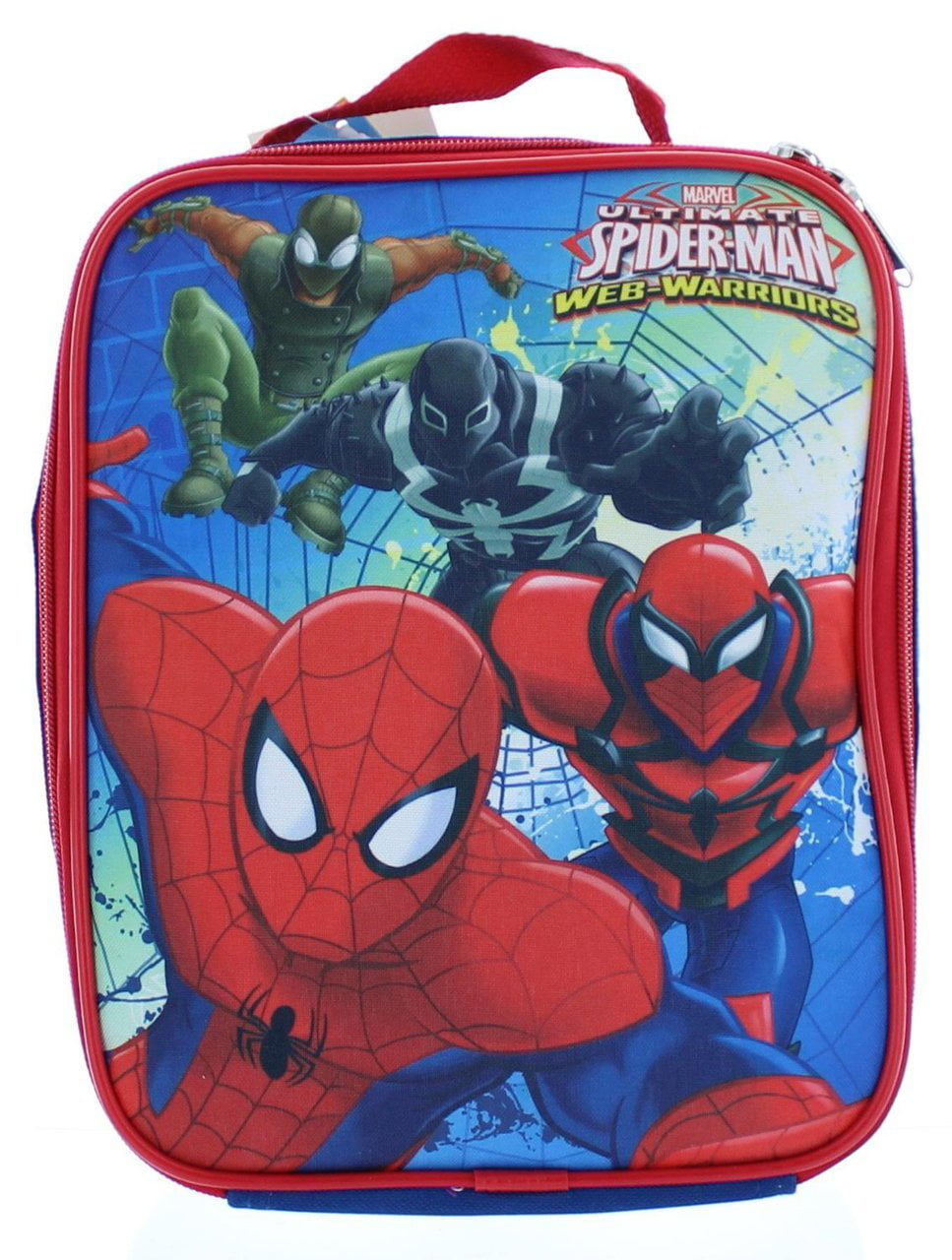 Marvel Spiderman Insulated Lunch Bag Lunch Box Walmart