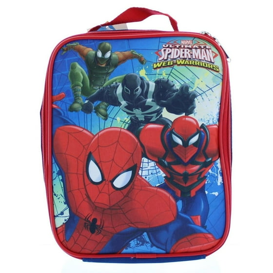 Marvel Spiderman Insulated Lunch Bag Lunch Box