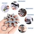 thumbnail image 3 of 6 Pcs Snowflake Tool 18-In-1 Stainless Steel Multi-Function Tool,Stainless Steel Snowflake Wrench,Men'S Gift,For Daily Travel Adventure Daily Tools, 3 of 5