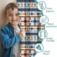 thumbnail image 3 of Blackout Kids Curtains,Boho Bohemia Geometric Line Art Childrens Insulated Curtains Set Of 2,Bedroom Essentials,Toddler Room Decor 52"x84"(132x213cm), 3 of 4