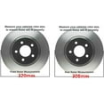 thumbnail image 2 of Detroit Axle - Brake Kit for Nissan Pathfinder Murano INFINITI QX60 X35, Disc Brake Rotors Ceramic Brake Pads 2013-2021 Replacement: 12.60" inch Front and 12.13" inch Rear Rotor, 2 of 9