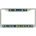 thumbnail image 1 of USS Boise CL-47 License Plate Frame, 1 of 1