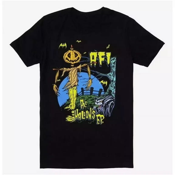 AFI rock band T-shirt Black Cotton Unisex All Sizes S-5XL