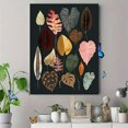 thumbnail image 4 of Botanical Leaf Canvas Wall Art，Kitchen Hallway Decor for Living Room Bedroom Office Home, 4 of 8
