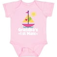 thumbnail image 3 of Inktastic Grandpas First Mate Girls Pink Sailboat Girls Baby Bodysuit, 3 of 5