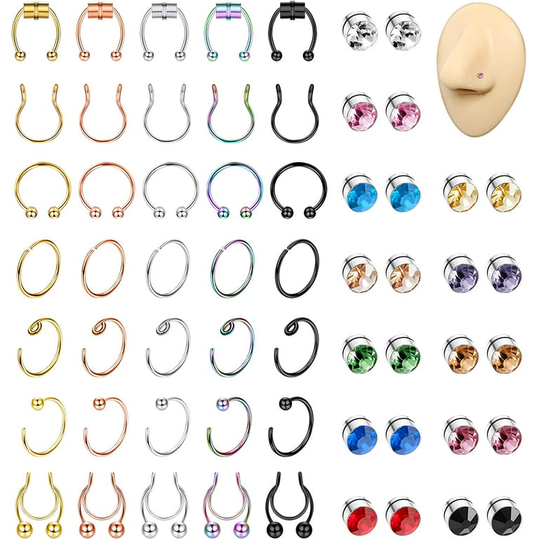 How to Make a Fake Nose Piercing: 12 Steps (with Pictures)