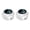 White,European Standard, variant on 360° Smart Ultrasonic Mouse Repellent, 2 Pack Ultrasonic Pest Repellent Plug-in with LCD Display, Electronic Rodent Repellent for Home Office Warehouse, White, American Standard