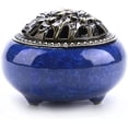thumbnail image 2 of Ceramic Incense Burner with Incense Stick Holder + Insulation use for Stick or Coil Incense, Sage Cones and Frankincense, 2 of 6