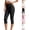 25# Black, variant on Capri Leggings for Women High Waist Tummy Control Workout Yoga Pants Casual Cropped Tights for Gym Running Pink XXL
