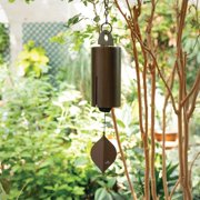 Woodstock Wind Chimes Heroic Windbell 24 Inches Antique Copper Deep Tone Gong Garden Decor Wind Chimes for Outside