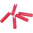 thumbnail image 2 of 100pcs Plastic Nock Tails 6mm Archery Compound Bow Shooting Hunting Red End Tails Supplies Universal Universal, 2 of 5