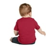thumbnail image 2 of Port & Company ® Infant Core Cotton Tee. CAR54I - Red Size 18M, 2 of 4