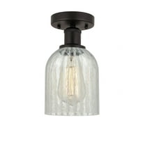 Innovations Lighting - Caledonia - 1 Light Semi-Flush Mount In Industrial