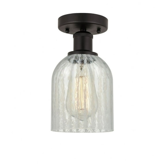 Innovations Lighting - Caledonia - 1 Light Semi-Flush Mount In Industrial